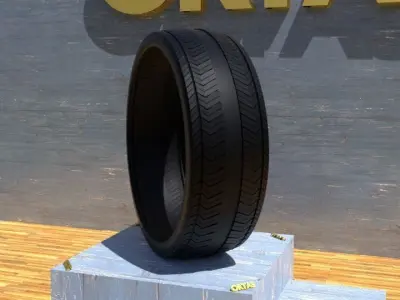 ORTAS TIRE NO 13 GAME READY Low-poly 3D model