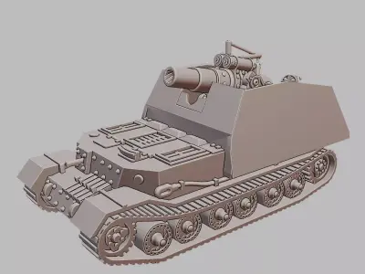 Skoda 305 Military Truck WWII Utility Truck 3D Printable 3D print model