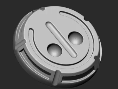 SciFi Hardsurface IMM Brush Pack 15 in One 3D model