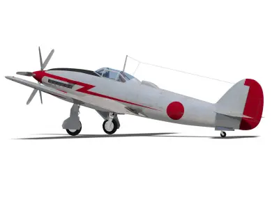 Kawasaki Ki64 3D model
