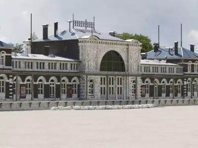 Historical Building - Arnold Render 3D model