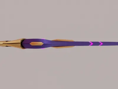 Sci-Fi Weapon 3D model