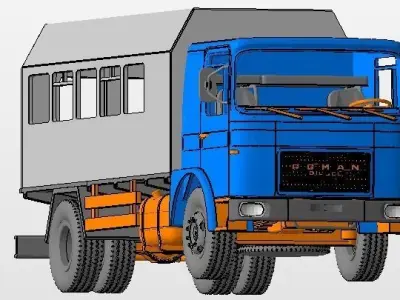 ROMAN Truck Atelier 3D print model