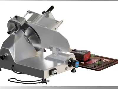 Industrial Meat Slicer Sirman MIRRA 300 3D model