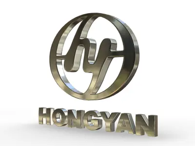 hongyan logo 3D model