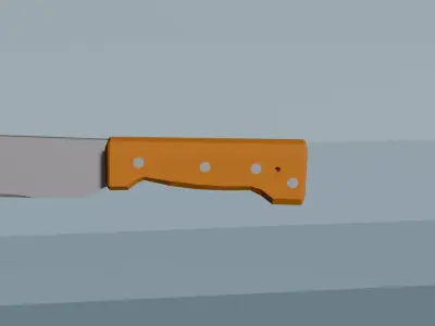 Machete  Free low-poly 3D model