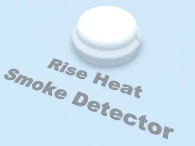 FSS Smoke Detector 3D model