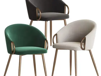 Claire Chair LumiSource 3D model