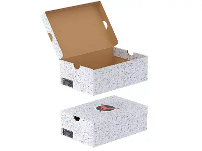 Jordan Box PBR 07 Low-poly 3D model
