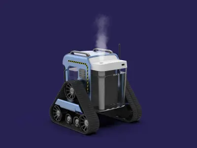Humidifier Crawler 3D print model