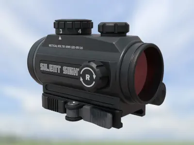 Red Dot Reflex Sight Model RELEV-14 3D model