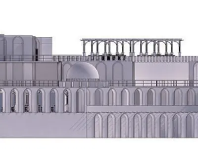 historical building 3D model