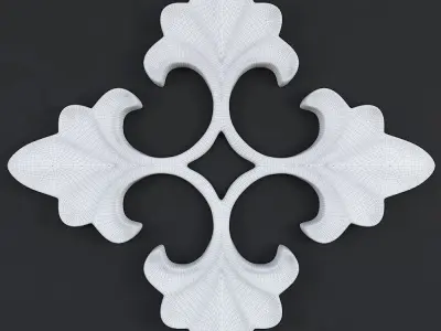Trim Ornament 01 Free 3D model
