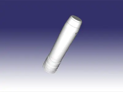 VOG-17  grenade launcher shot 3D print model
