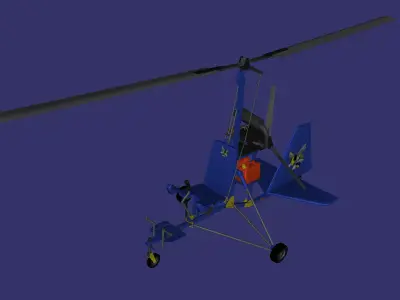 Midwest Hornet Free low-poly 3D model