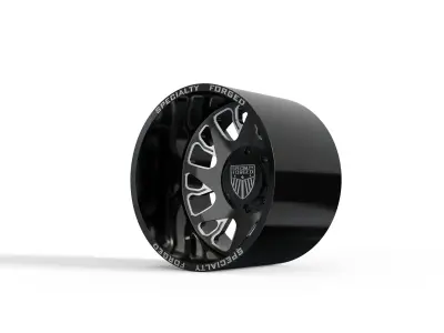 REAR SPECIALITY FORGED D033 WHEEL 3D MODEL 3D model