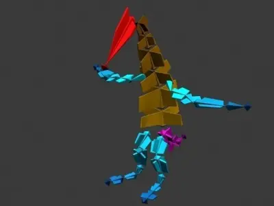 Penguin Rigged 3D model