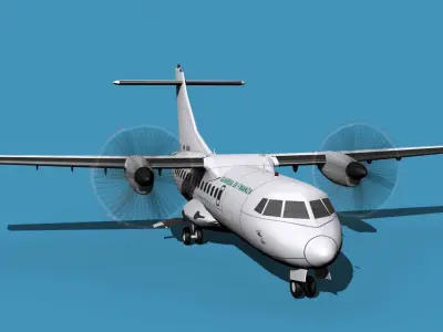 ATR-42-320 Guardia Di Finanza 3D model