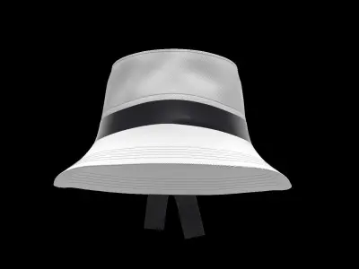 Hat Buckets -3D CLO-HLKMK01 3D model