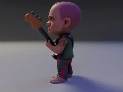 Flea Chibi 3D print model