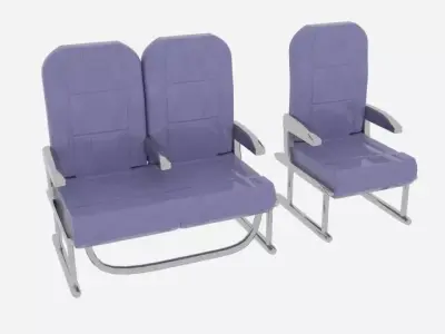 Plane Seat  3D model