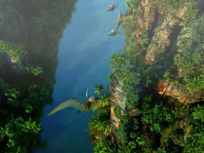 Jurassic 3D model