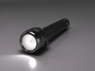 Flash Light Free low-poly 3D model purchase
