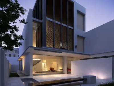Photorealistic Commercial Building Collection 3D model