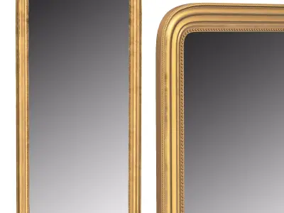 LOUIS PHILIPPE PERIOD MIRROR 3D model
