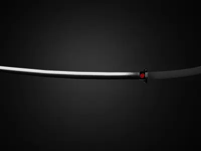 Katana Game Ready Model Low-poly 3D model
