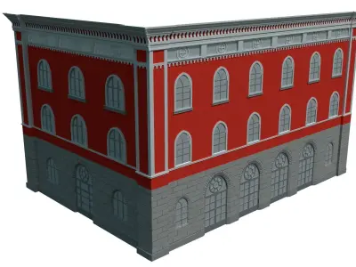 Building 3D model shop