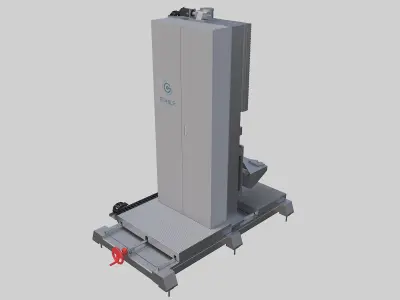 Flip machine 3D model