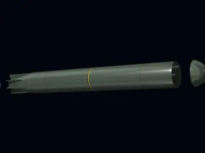 Expendable Heavy Remote Carrier v2 3D model