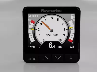 i70 Raymarine display 3D model