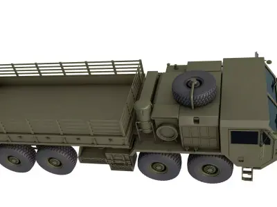 M977 A2 Cargo Truck - M977 A2 HEMTT 3D model