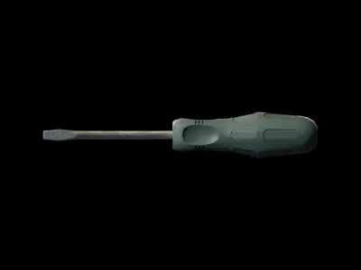 Screwdriver Low-poly 3D model purchase