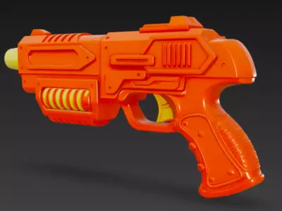 Toy Gun 3D Model 3D model