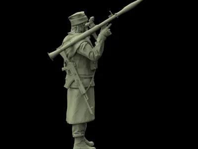 Taliban Soldier 02 3D print model