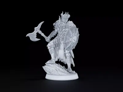 tanarukk warrior v5 3D print model