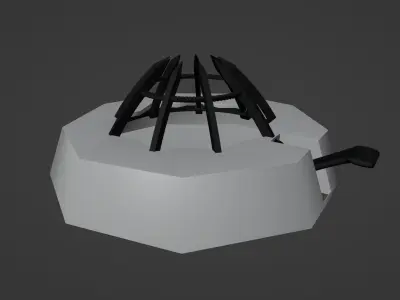 Christmas tree stand 3D model