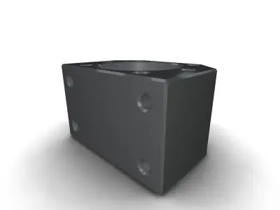 DSG25H metal box 3D model