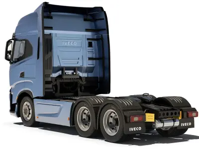 Iveco S-Way 570 6x2 2022 3D model