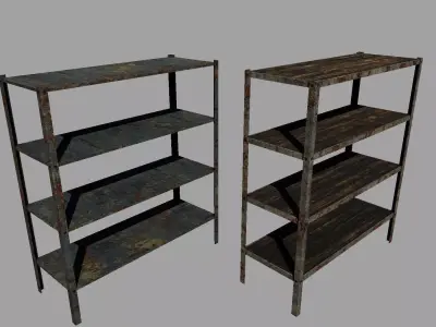 Rack pack Free low-poly 3D model