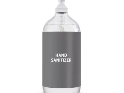Hand Sanitizer 3D model 3D model
