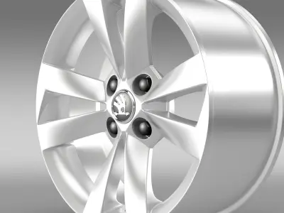Skoda Sitigo  rim 3D model