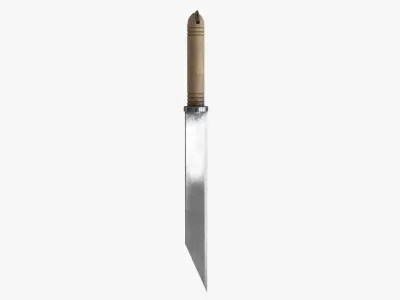 Viking Knife Low-poly 3D model purchase