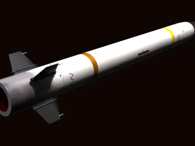 Crotale NG VT-1 Low-poly 3D model