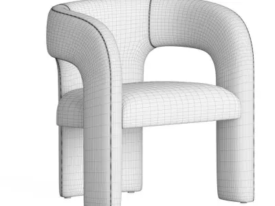 Dining Set 90 3D model