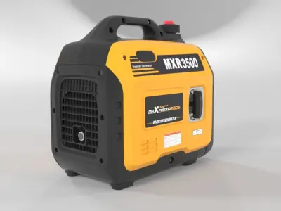 maXpeedingrods  Portable Inverter Generator Petrol Silent Low-poly 3D model