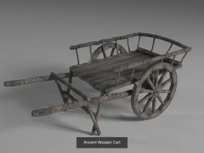 3 Generation of Carts 3D Model Pack
